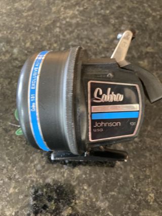 Rare Vintage Johnson Sabra 131 Fishing Reel W/ Automatic Transmission