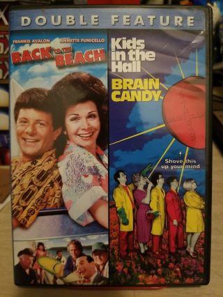 Back To The Beach / Brain Candy (double Feature) Dvd Rare Oop