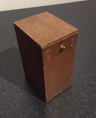 Rare Vintage Wooden Magic Money Box Closeup Magic Trick