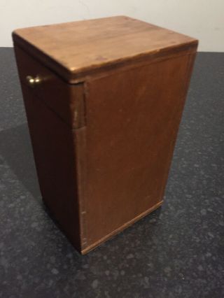Rare Vintage Wooden Magic Money Box Closeup Magic Trick 3