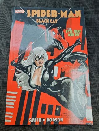 Spider Man And Black Cat The Evil That Men Do Rare Oop Tpb Gn Trade Kevin Smith