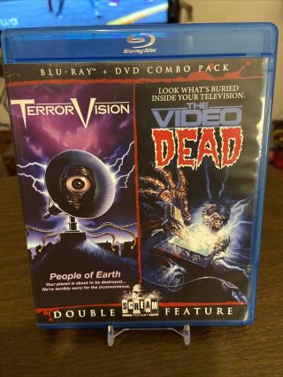 Terrorvision The Video Dead Scream/shout Factory Blu - Ray/dvd Combo Oop Rare