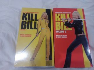 Kill Bill Volume 1 & 2 Vhs / Quentin Tarantino / Rare Htf