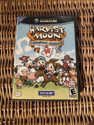 Harvest Moon - Magical Melody (nintendo Gamecube) Rpg Game Complete Wii Rare