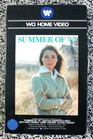 Summer Of 42 (1971) (1980 Rare Wci Big Box Release) Coming Of Age Romantic Drama