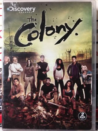 The Colony: Season 1 (dvd,  2010,  2 - Disc Set) Rare Oop Htf Discovery Channel