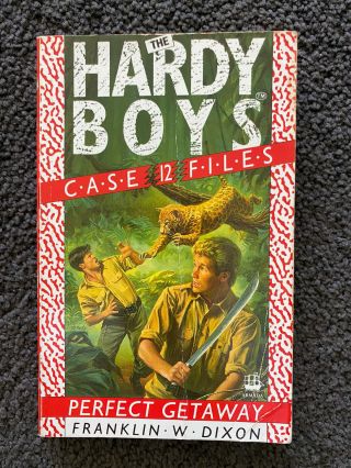 Very Rare Hardy Boys Casefiles No 12 Armada Paperback Book Franklin W Dixon