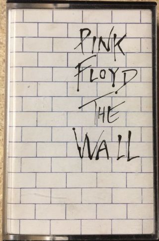 Pink Floyd The Wall P2t 36183 Rare Grey Cassette Tape No Barcode Triangle On She