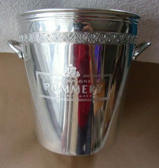 Rare Aluminum Champagne Pommery Wine/champagne Ice Bucket