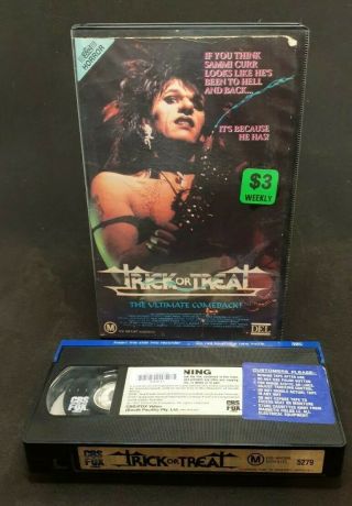 Trick Or Treat / Horror Vhs / 80 