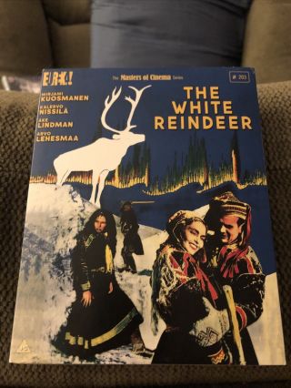 The White Reindeer Eureka Masters Of Cinema Blu - Ray Region B Rare With Booklet