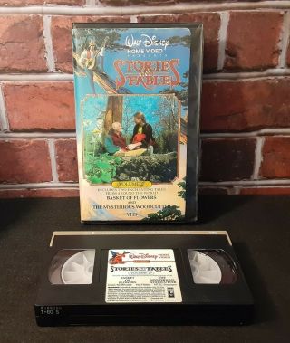 Walt Disney Stories And Fables,  Volume 17 [vhs] Rare,  Out - Of - Print (oop) Title