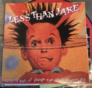 Less Than Jake 10 " Lp Very Rare Making Fun Record Vinyl Promo Ska Punk