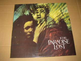 Paradise Lost " Icon " Extra Rare Russian Edition Lp Nm
