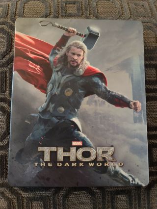 Thor The Dark World 3d,  Blu - Ray Best Buy Exclusive Steelbook Rare