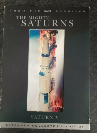 The Mighty Saturns From The Nasa Archives (3 Dvd) Rare Oop