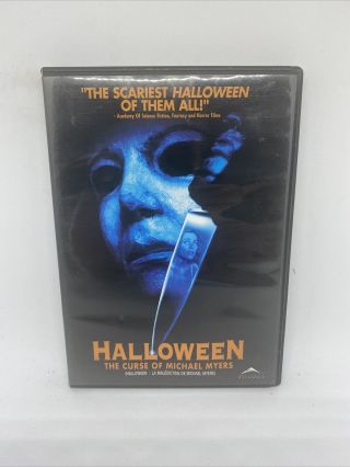 Halloween 6: The Curse Of Michael Myers (dvd,  2000,  Bilingual) - Horror - Rare & Oop