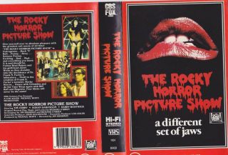 The Rocky Horror Picture Show Cbs Fox Vhs Pal Video A Rare Find