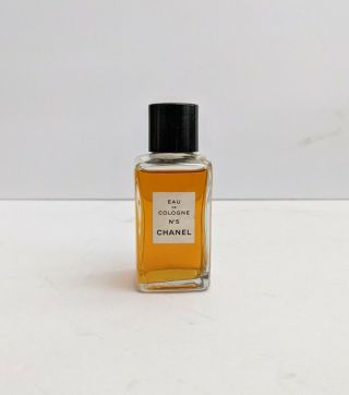 Vintage Chanel No 5 Eau De Cologne 8 Oz 240ml Edc Rare - Chanel Perfume