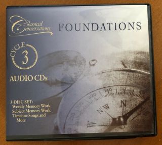 Classical Conversations Foundations Cycle 3 Audio Cds 3 Disc Set Rare