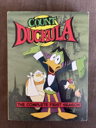 Count Duckula - The Complete First Season (dvd,  2005,  3 - Disc Set) Rare