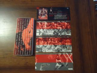 Michael Jordan (4) 3 - 1/2 X 8 Oversize Cards (3) 1994 Rare Air 1999 5 Time Champs