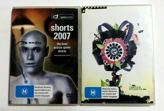 Queer Screen Shorts 2007 & 2008 - Oz Lgbt Short Films My Career - Rare 2 - Dvd Set