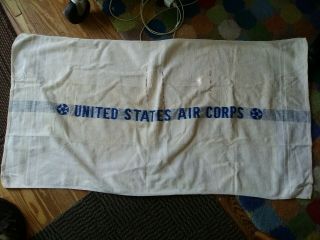 Rare Wwii Army Air Corps Towel,