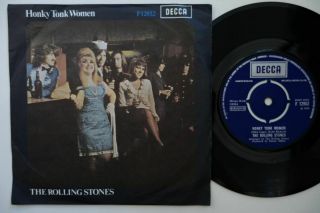 Rolling Stones Honky Tonk Women Rare Sweden 45 Swedish You Can 