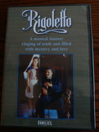 Rare Oop Dvd Rigoletto Musical Fantasy Feature Film Families Usa Region 1