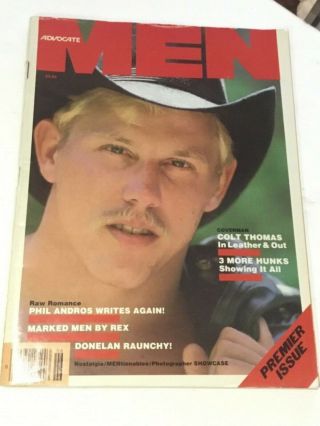 Rare Advocate Gay Premier Issue 1 June 1984