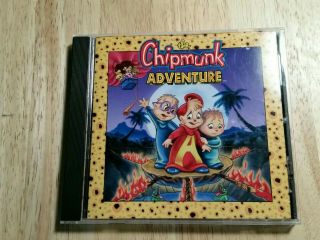 Alvin And The Chipmunks: The Chipmunk Adventure Soundtrack Cd 1987 & Rare Score