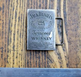 Vintage Belt Buckle Rare Jack Daniel 