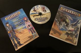 Zoids Vol.  2: The High Speed Battle (dvd,  2002) Disk And Insert Rare