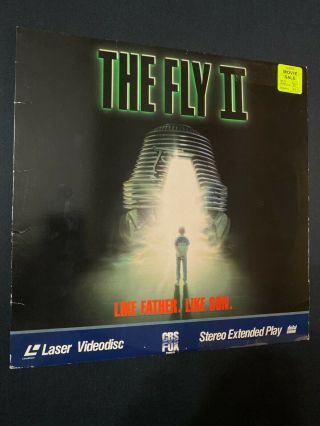 The Fly 2 Ii Horror Laserdisc Ld 1989 Rare Eric Stoltz Lee Richardson