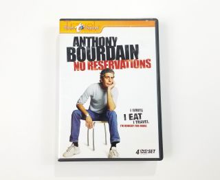 Anthony Bourdain No Reservations Dvd Box Set 4 - Disc 2007 Rare Oop,
