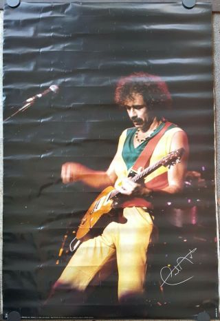 Santana Poster 1983 Approx 24 X 36 Rare
