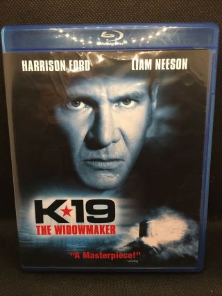 K - 19: The Widowmaker (blu - Ray Disc,  2010) Out Of Print Oop Htf Rare