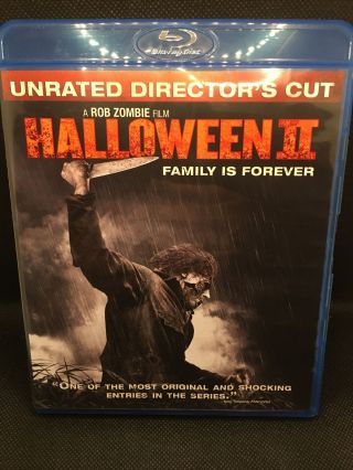 Halloween Ii (blu - Ray Disc,  2010,  Unrated) Oop Out Of Print Rare Htf Myers