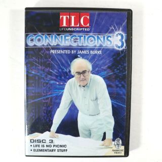 Tlc Connections 3 Presented By James Burke Disc 3 Dvd Life Unscripted Rare