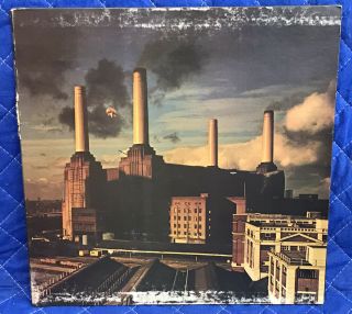 Pink Floyd - Animals 12 " Vinyl Lp 1st Us Press 1977 No Barcode Very Rare Ex/ex -