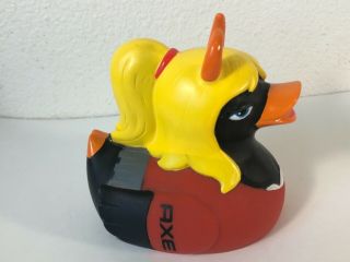 Rare Axe Rubber Blonde Duck Duckie Ducky Toy 2006 - 2007