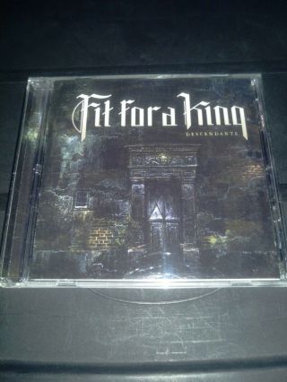 Descendants Redux By Fit For A King (cd) Rare Texas Christian Metalcore Rock Oop