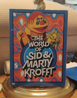 The World Of Sid And Marty Krofft - Box Set (dvd,  2002) Rare Oop