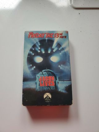 Rare Friday The 13th - Part 6: Jason Lives (beta,  1987) Not Vhs