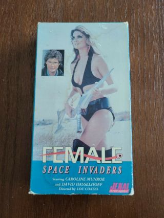 Female Space Invaders Vhs Jenal Entertainment Cult Sleeze Very Rare