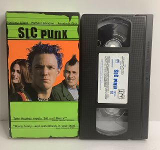 Slc Punk Vhs Extremely Rare Collectible Cult Classic Matthew Lillard 90s Htf Oop