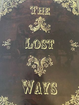 The Lost Ways Claude Davis Paperback Rare