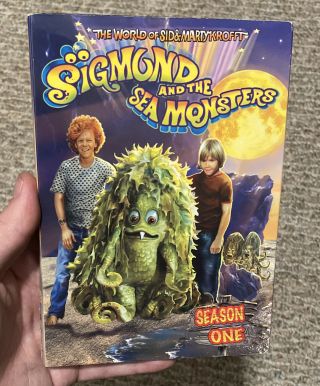Sigmund And The Sea Monsters - Season 1 (dvd,  2011 3 - Disc Set) Rare Oop Region 1