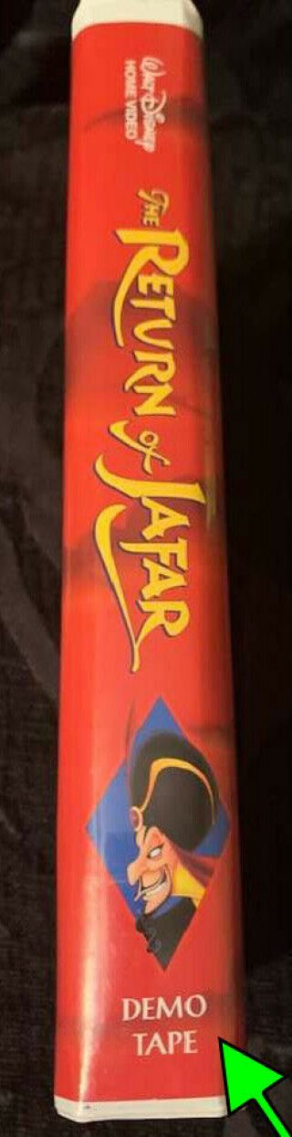 Disney The Return of Jafar (Aladdin 2) (VHS ' 94) VERY RARE SCREENER / DEMO TAPE 3